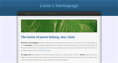 Desktop Screenshot of lietu.net
